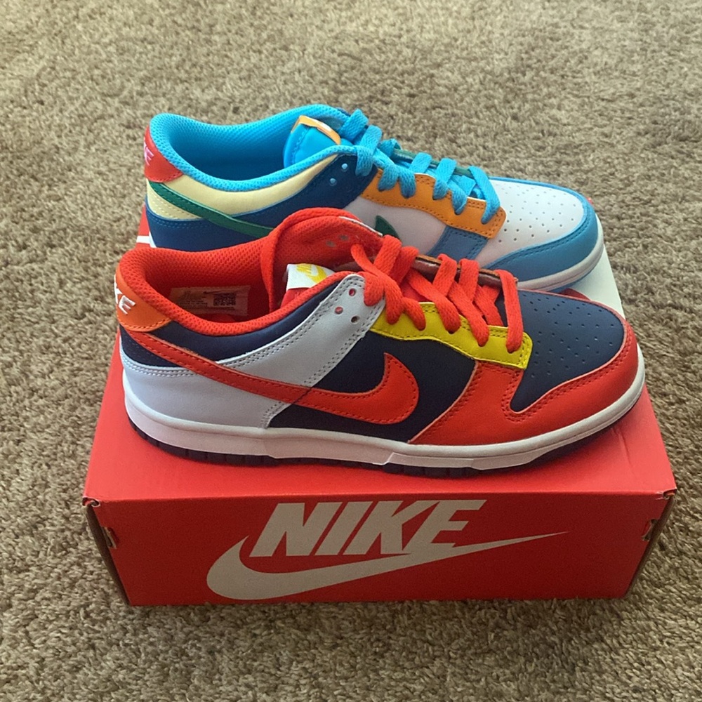 Nike | NWB Nike Dunk Lows GS - Picture 4 of 10